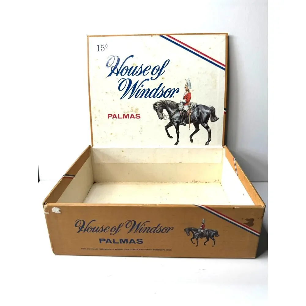 MCM House of Windsor Palmas Cigar Box #50 Cigars Windsor, PA